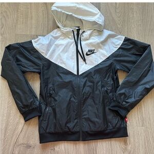 Nike Women's Black and White Jacket